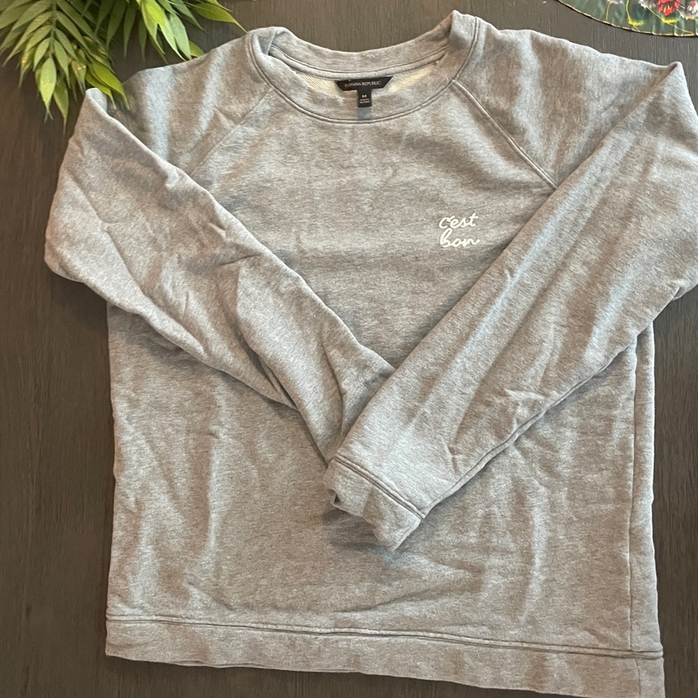 Banana republic sweatshirt.